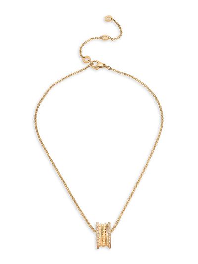 BVLGARI Women's B. zero1 Rock 18K Yellow Gold & Diamond Pendant Necklace