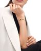 BVLGARI Women's BVLGARI BVLGARI 18K Yellow Gold, Mother-Of-Pearl & Black Onyx Charm Bracelet - 2