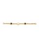 BVLGARI Women's BVLGARI BVLGARI 18K Yellow Gold, Mother-Of-Pearl & Black Onyx Charm Bracelet - 4