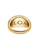 BVLGARI Women's BVLGARI Cabochon 18K Yellow Gold, Blue Topaz & 0.59 TCW Diamond Ring - 7