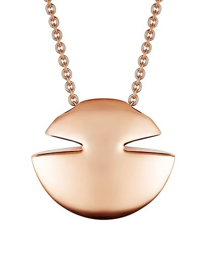 BVLGARI Women's Cabochon 18K Gold Pendant Necklace
