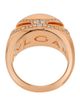 BVLGARI Women's Cabochon 18K Rose Gold & 0.56 TCW Diamond Ring - 3