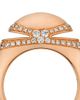 BVLGARI Women's Cabochon 18K Rose Gold & 0.56 TCW Diamond Ring - 4