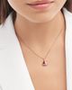 BVLGARI Women's Divas' Dream 18K Rose Gold, Carnelian & 0.13 TCW Diamond Pendant Necklace - 3