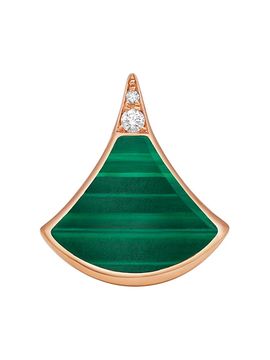 BVLGARI Women's Divas' Dream 18K Rose Gold, Gemstone & 0.01 TCW Diamond Single Stud Earring