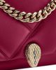 BVLGARI Women's Serpenti Cabochon Matelassé Leather Crossbody Bag - 4
