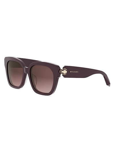 BVLGARI Women's Serpenti Forever 55MM Square Sunglasses