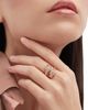 BVLGARI Women's Serpenti Seduttori 18K Rose Gold, Rubellite & 0.56 TCW Diamond Bypass Ring - 5