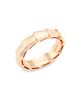 BVLGARI Women's Serpenti Viper 18K Rose Gold Band Ring - 5