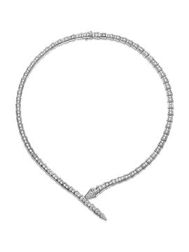 BVLGARI Women's Serpenti Viper 18K White Gold & Diamond Necklace
