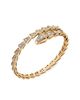 BVLGARI Women's Serpenti Viper 18K Yellow Gold & 3.04 TCW Diamond Wrap Bangle Bracelet - 1