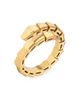 BVLGARI Women's Serpenti Viper 18K Yellow Gold Wrap Ring - 5