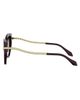 BVLGARI Women's Serpenti Viper 56MM Cat-Eye Sunglasses - 3