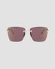BVLGARI Women's Serpenti Viper 60MM Square Sunglasses - 2