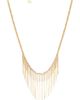 By Adina Eden By Adina Eden Cascading Fringe Statement Necklace - 1