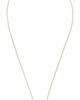 By Adina Eden By Adina Eden Cubic Zirconia Bezel Necklace & Earring Set Gold One - 1