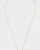 By Adina Eden By Adina Eden Cubic Zirconia Bezel Necklace & Earring Set Gold One - 4