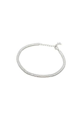 By Adina Eden By Adina Eden Cz Baguette All Around Tennis Bracelet