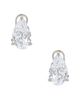 By Adina Eden By Adina Eden Cz Fancy Pear Stud Earring - 1