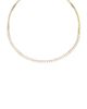By Adina Eden By Adina Eden Cz Half Tennis Collar Choker - 1