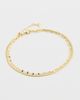 By Adina Eden By Adina Eden Double Strand Multi Chain Anklet Gold One - 2