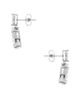 By Adina Eden By Adina Eden Fancy Cz Marquise X Pear Dangle Stud Earring - 2