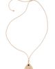 By Adina Eden By Adina Eden Fish Skeleton Rope Necklace Brown One - 1