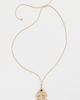 By Adina Eden By Adina Eden Fish Skeleton Rope Necklace Brown One - 5