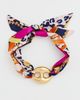 By Adina Eden By Adina Eden Gold Mariner Vibrant Scarf Chain Necklace Multi Color One - 2