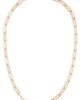 By Adina Eden By Adina Eden Large Paperclip Link Necklace Gold One Size - 1