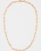 By Adina Eden By Adina Eden Large Paperclip Link Necklace Gold One Size - 2