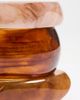 By Adina Eden By Adina Eden Neutral Marble Resin Bangle Trio Set Multi Color One - 5
