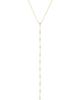By Adina Eden By Adina Eden Teardrop Cz Lariat Necklace - 2