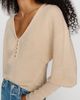 By Anthropologie 100% Cashmere Henley Sweater - 3