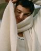 By Anthropologie 100% Cashmere Ribbed Scarf - 2