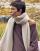 By Anthropologie 100% Cashmere Ribbed Scarf - 3