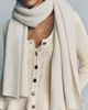 By Anthropologie 100% Cashmere Ribbed Scarf - 5