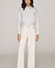 By Anthropologie 100% Cotton Cropped Bubble-Hem Top - 2