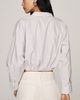 By Anthropologie 100% Cotton Cropped Bubble-Hem Top - 3