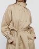 By Anthropologie 100% Cotton Funnel-Neck Trench Coat Jacket - 5