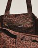 By Anthropologie 100% Cotton Large Leopard Tote Bag - 3