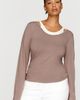 By Anthropologie 100% Cotton Layered Ribbed Tee - 5