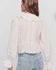 By Anthropologie 100% Cotton Ruffle Blouse - 2