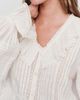 By Anthropologie 100% Cotton Ruffle Blouse - 4