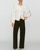 By Anthropologie 100% Cotton Swing V-Neck Blouse - 4