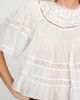 By Anthropologie 100% Cotton Tiered Swing Blouse - 2