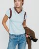 By Anthropologie 100% Cotton Waffle Top - 1