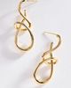 By Anthropologie Abstract Knot Earrings - 1