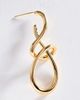 By Anthropologie Abstract Knot Earrings - 2