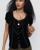 By Anthropologie Amber Velvet Top - 5